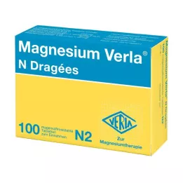 MAGNESIUM VERLA N Overtrukne tabletter, 100 stk