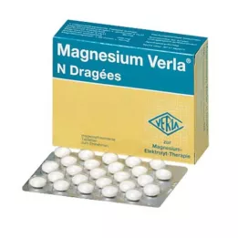 MAGNESIUM VERLA N Overtrukne tabletter, 20X50 stk