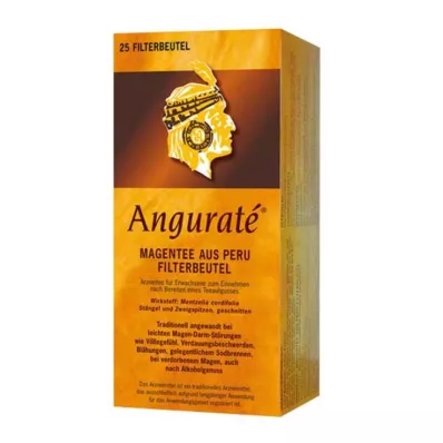 ANGURATE Filtertabletter til mavethe, 25X1,5 g ANGURATE Filtertabletter til mavethe, 25X1,5 g