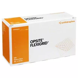 OPSITE Flexigrid transparent sårbandage 8x10 cm steril, 100 stk