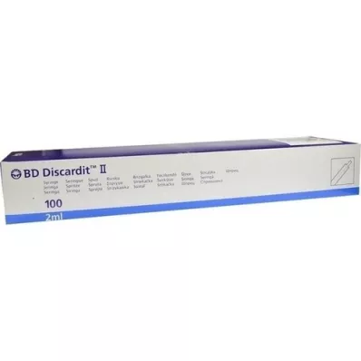 BD DISCARDIT II Sprøjte 2 ml, 100X2 ml