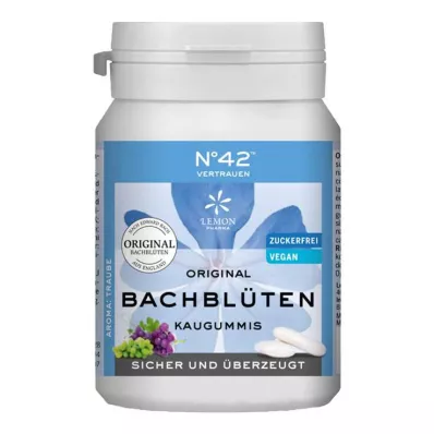 SELBSTVERTRAUEN Tyggegummi efter Dr. Bach, 40 stk