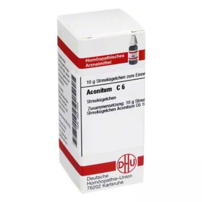 DHU Aconitum C 6 kugler, 10 g