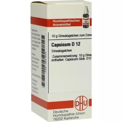 CAPSICUM D 12 kugler, 10 g