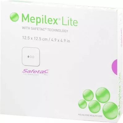 MEPILEX Lite skumbandage 12,5x12,5 cm steril, 5 stk