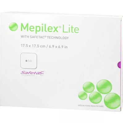 MEPILEX Lite skumbandage 17,5x17,5 cm steril, 5 stk