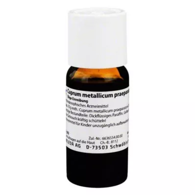 CUPRUM METALLICUM praep.0,4% olieholdigt liniment, 40 g