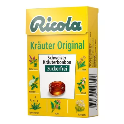 RICOLA o.Z.Box urtebolsjer, 50 g
