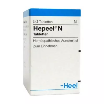 HEPEEL N-tabletter, 50 stk