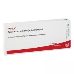 TARAXACUM E Rad.autumnale D 3 ampuller, 10X1 ml