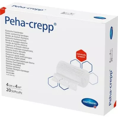 PEHA CREPP Fikseringsbandage 4 cmx4 m, 1 stk