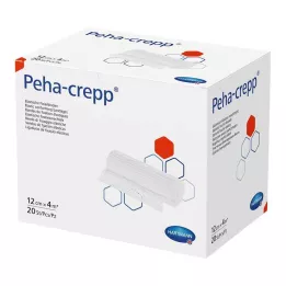PEHA CREPP Fikseringsbandage 12 cmx4 m, 20 stk