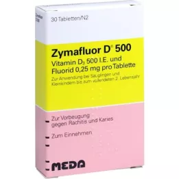 ZYMAFLUOR D 500 tabletter, 30 kapsler
