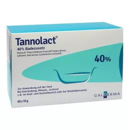 TANNOLACT Badeadditiv, 40X10 g