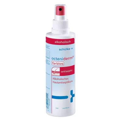 OCTENIDERM Farveløs antiseptisk væske til huden, 250 ml OCTENIDERM Farveløs antiseptisk væske til huden, 250 ml