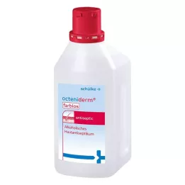 OCTENIDERM Farveløs antiseptisk væske til huden, 1 l