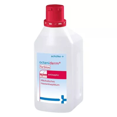 OCTENIDERM Farveløs antiseptisk væske til huden, 1 l OCTENIDERM Farveløs antiseptisk væske til huden, 1 l