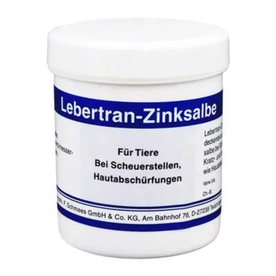 LEBERTRAN ZINKSALBE dyrlæge, 100 g