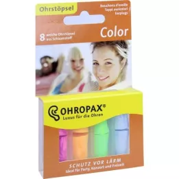 OHROPAX farvet skumprop, 8 stk
