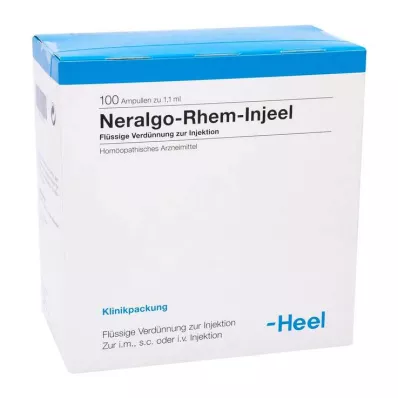NERALGO Rhem Injeel-ampuller, 100 stk