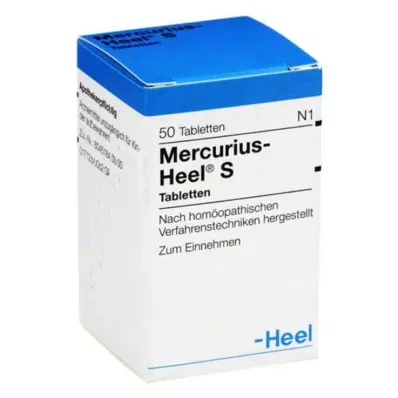 MERCURIUS HEEL S-tabletter, 50 stk MERCURIUS HEEL S-tabletter, 50 stk