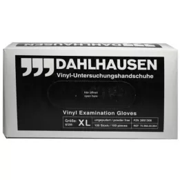 VINYL Handsker uden pudder størrelse XL, 100 stk