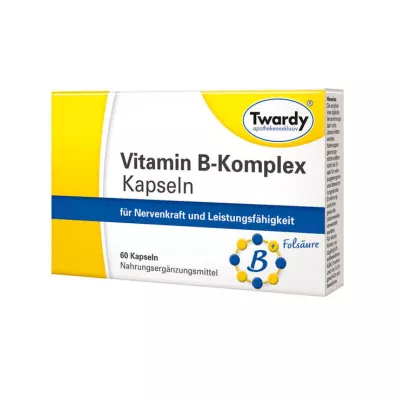 VITAMIN B KOMPLEX kapsler, 60 kapsler