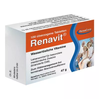 Renavit coatede tabletter, 100 stk