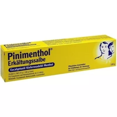 PINIMENTHOL Forkølelsessalve Eucal/pine/menth, 100 g