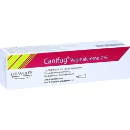 CANIFUG Vaginalcreme 2% med 3 påføringer, 20 g