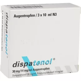 DISPATENOL Øjendråber, 3X10 ml