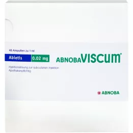 ABNOBAVISCUM Abietis 0,02 mg ampuller, 48 stk