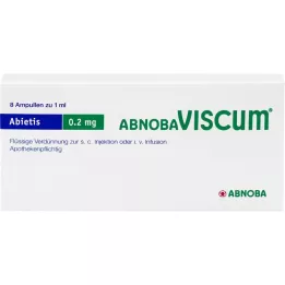 ABNOBAVISCUM Abietis 0,2 mg ampuller, 8 stk
