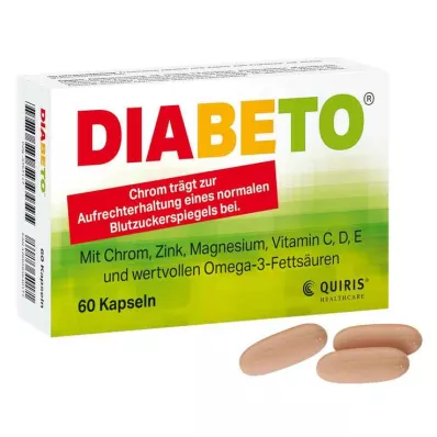 DIABETO Kapsler, 60 stk