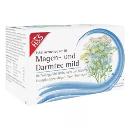 H&amp;S Mave- og tarmte mild filterpose, 20X2,0 g