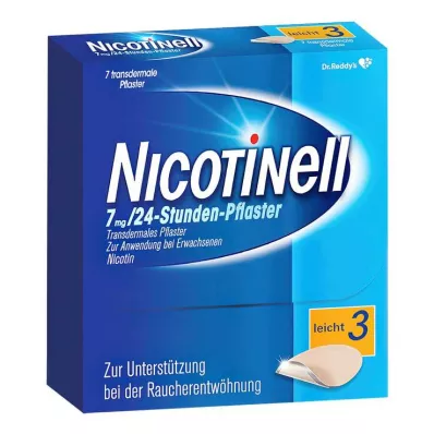 NICOTINELL 7 mg/24-timers plaster 17,5 mg, 7 stk NICOTINELL 7 mg/24-timers plaster 17,5 mg, 7 stk