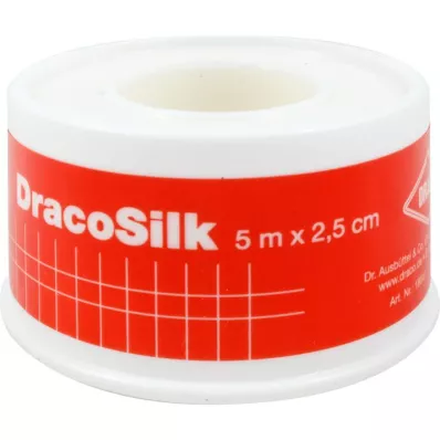 DRACOSILK Rullepuds 2,5 cmx5 m, 1 stk