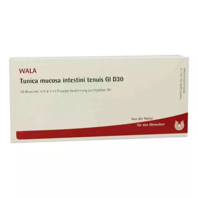 TUNICA mucosa intestini tenuis GL D 30 ampuller, 10X1 ml TUNICA mucosa intestini tenuis GL D 30 ampuller, 10X1 ml