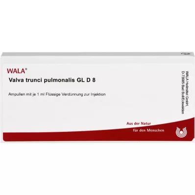 VALVA trunci pulmonalis GL D 8 ampuller, 10X1 ml