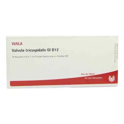 VALVULA tricuspidalis GL D 12 ampuller, 10X1 ml