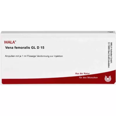 VENA FEMORALIS GL D 15 ampuller, 10X1 ml VENA FEMORALIS GL D 15 ampuller, 10X1 ml