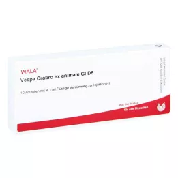 VESPA CRABRO EX animale GL D 6 ampuller, 10X1 ml