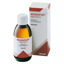 MUNDIPUR spag.peka N dråber, 150 ml