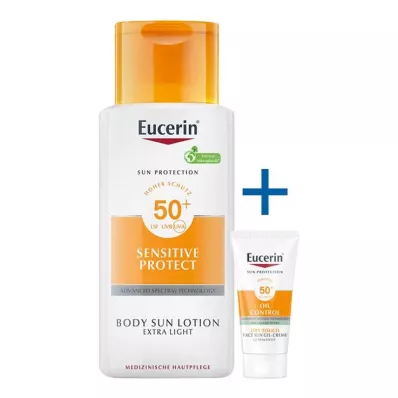 Eucerin Sun Lotion Extra Light LSF 50+, 150 ml