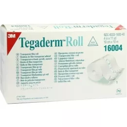 TEGADERM 3M gips 10 cmx10 m rulle 16004, 1 stk