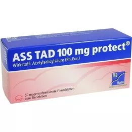 ASS TAD 100 mg protect enterotabletter, filmovertrukne, 50 stk