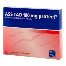 ASS TAD 100 mg protect enterotabletter, filmovertrukne, 50 stk