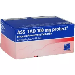 ASS TAD 100 mg protect enterotabletter, filmovertrukne, 100 stk