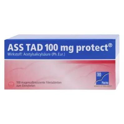 ASS TAD 100 mg protect enterotabletter, filmovertrukne, 100 stk