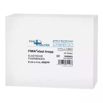 FIXIERBINDE elastisk bredmasket 8 cmx4 m, 20 stk